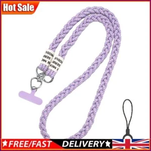 Crossbody Phone Lanyard Universal Anti Theft Phone Strap for Travel (Purple) - Zdjęcie 1 z 10