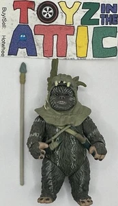 Star Wars Power of the Jedi POTJ Ewok TEEBO with Spear 2002 Figure C9+ - Picture 1 of 4