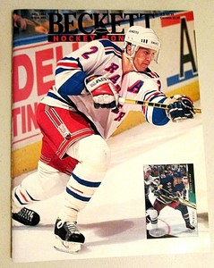 VINTAGE BRIAN LEETCH  BECKETT HOCKEY MONTHLY MAGAZINE JULY 1994, ISSUE 45