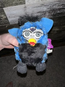 Vintage 1999 Furby Blue And Black Turtle Model 70-800 Tiger Hasbro *Tested Works - Picture 1 of 4