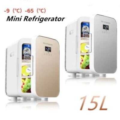 Mini Frigo da 15L, Piccolo Frigorifero Portatile, per Casa, Ufficio e Viaggio - Immagine 1 di 4