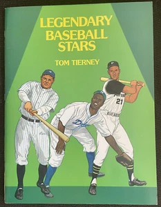 Legendary Baseball Stars Paper Dolls by Tom Tierney - Picture 1 of 3