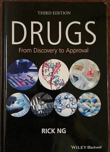 Drugs From Discovery to Approval Rick NG Third Edition HardCover gyuh - Imagen 1 de 4