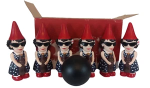 Lagunitas Ale Beer Gnome Bowling Set Ball & 6 Pins NEW IN BOX - Picture 1 of 5
