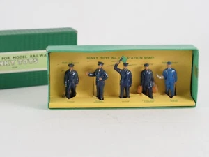 Dinky Toys GB n° 1 Station Staff personnel gare Meccano 1/43 jamais sortis boite - Photo 1/10