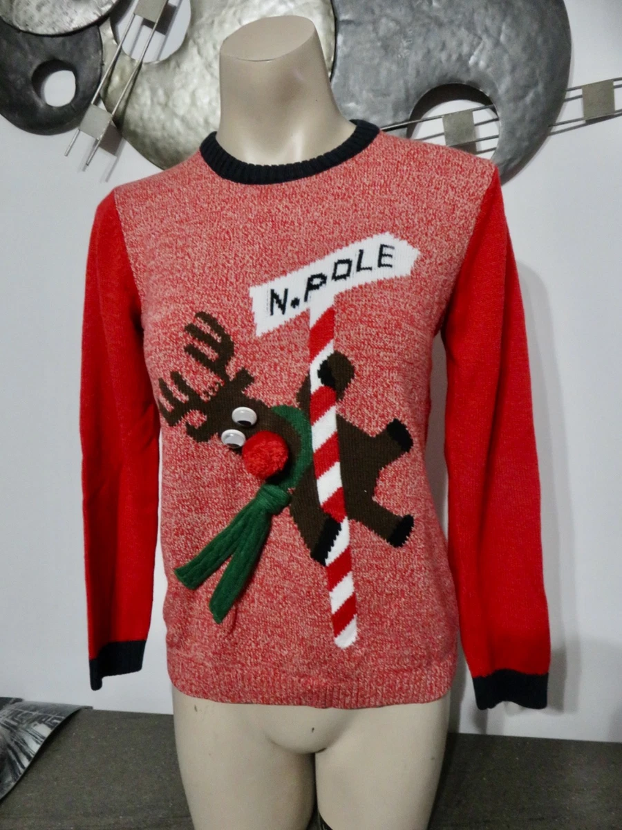 For G And PL Sweat-shirt De Noël à Manches Longues Imprimé