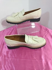 Franco Sarto Damen-Halbschuhe Größe 10 Carolyn niedrig elfenbeinfarben - Bild 1 von 11