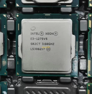 Intel Xeon E3-1275 v5 SR2CT SR2LK 3.6GHz 4C / 8T 8MB 80W LGA1151 CPU E3-1275 v5 - Picture 1 of 7