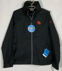 Columbia NWT Womens Switchback 2 Jacket Large L Black Hood Oregon St Beavers New - Picture 1 of 12