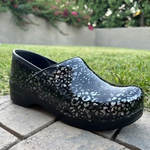 Zuecos profesionales Dansko zapatos para hombre talla 42 charol trabajo cómodo - Imagen 1 de 20