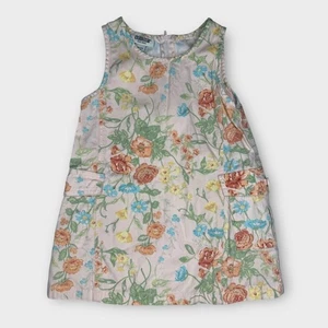 Vintage OshKosh Pastell Blumen Kleid Pullover Bloomcore Cottagecore Osh Kosh Gr. 3T - Bild 1 von 5