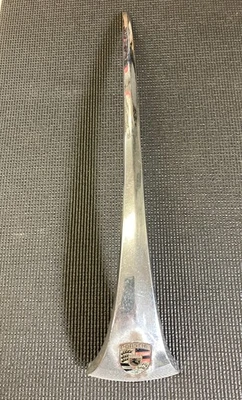 Original Porsche 356 B/C Chrome Hood Bonnet Handle Original Crest 644.559.021.05 - Image 1 of 4