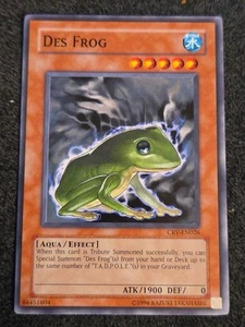Yugioh Des Frog CRV-EN026 NM Unl Edition Common - Picture 1 of 1