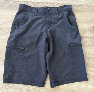 Urban Pipeline Cargo Shorts Mens 28 Black SuperFlex Lightweight Stretch Outdoor - Picture 1 of 14