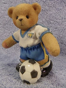 Whitney #302678 Girl Soccer Player Prototype Cherished Teddies - Picture 1 of 5