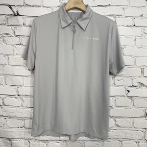 Helly Hansen Odin Expert Series 1/4 Zip Polo Shirt Mens Size M Gray Golf Outdoor - Picture 1 of 15