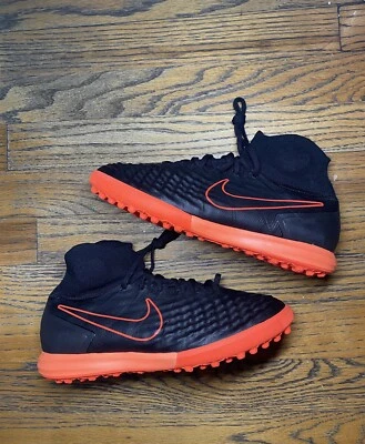 Scarpe da calcio Nike Magista X Proximo II Turf nere calcio US 7,5 843958-084 - Immagine 1 di 4