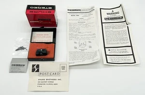 Original NOS Shure M3D Stereo Dynetic Phono Cartridge w/ Box & Accessories. - Picture 1 of 9
