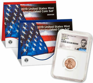 2019 W Lincoln Cent NGC MS69 Plus Sealed United States Mint Set Uncirculated 