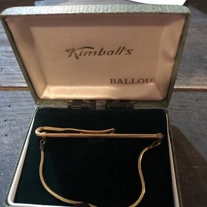 Vintage Yellow Gold Plated Tie Tac 1/20 12K GF - Picture 1 of 2