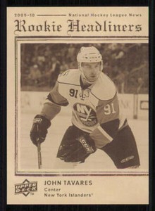 2009-10 Upper Deck Rookie Headliners #RH27 John Tavares SP