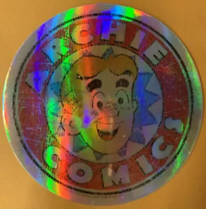 "Adesivo olografico Archie Comics per auto skateboard laptop decalcomania bagagli 3"" - Foto 1 di 1