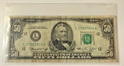 $100 / $50 / $20 / $10 & $5 DOLLAR OLD STYLE SMALL FACE BILLS GREAT SHAPE ! - Image 1 of 4