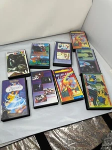 Lot of 9 Russian Cartoons VHS Tape - Picture 1 of 4