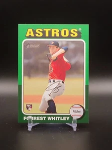 2024 Topps Heritage High Number Forrest Whitley RC #636 Dark Green Border Astros - Bild 1 von 2