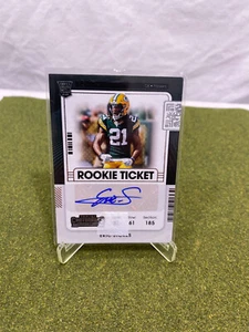 Erick Stokes Contenders Rookie Ticket Auto #157 - Picture 1 of 2