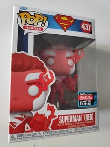 Figura Funko Pop Superman red DC comics exclusive 2022 fall convention - Imagen 1 de 6