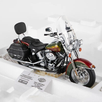 2008 Christmas Harley-Davidson H-D Softail Classic, Limited Ed. by Franklin Mint - Image 1 of 4