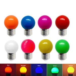 E27 Medium Screw LED Lamp Bulbs 2835 Chip Shatterproof G45 2W PC Lighting Bulb - Picture 1 of 25