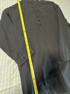 Boys Linen 3/4 Sleeve Shirt - Picture 1 of 4