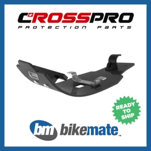 Engine Guard Bash Skid Plate MX Black for HONDA CRF 250 R 2007 2008 2009 - Bild 1 von 1