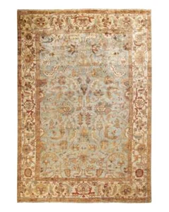 Tappeto turco Oushak arancione annodato a mano tappeto lana tutte le misure - Foto 1 di 4