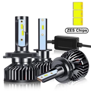 2X H7 H4 LED Headlight Bulb CSP1860 H1 H11 9005 9012 9006 9012 Light for Vehicle - Picture 1 of 5