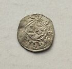 Austria Gorz Vierer Maximilian I. 1500-19 Rare  Medieval F Silver |C3781