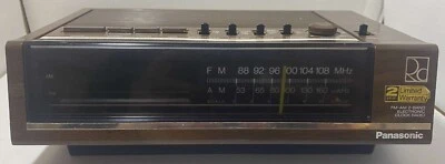 VTG • Panasonic • RC-6050 • AM/FM Alarm Clock Radio • Tested great Condition - Image 1 of 4