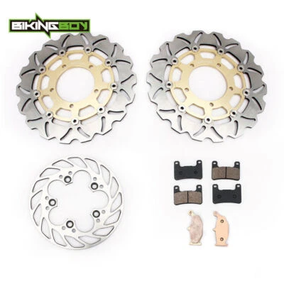 Pastillas de rotores de freno delanteros traseros para Suzuki GSXR 600 700 2006-2007 GSX-R 1000 07-08 Foto 1 de 4