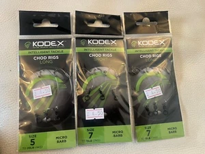 Kodex Intelligent Tackle lange/kurze Chod Rigs Micro Stachelholz alle Größen - Bild 1 von 1