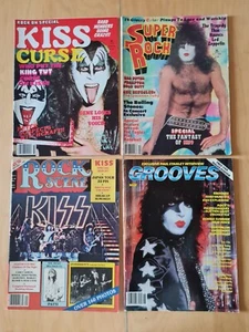 KISS MAGAZINE SET OF 4 RARE - Imagen 1 de 24