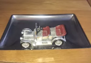 Vintage Lesney 1911 Daimler No Y13 Stainless Steel Desk Tidy Vintage Car 7x5” - Picture 1 of 18