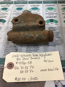 Wagner Rear Master Cylinder From Drum Brakes #41761-58 - Picture 1 of 1
