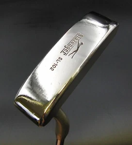 Slazenger SL-102 Toe-Heel Weighting Putter Steel Shaft 87cm Long - Picture 1 of 8