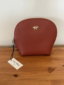 Bolsa de maquillaje cosmético Alice Wheeler London para artículos de tocador con abejorro - NUEVA - Imagen 1 de 12
