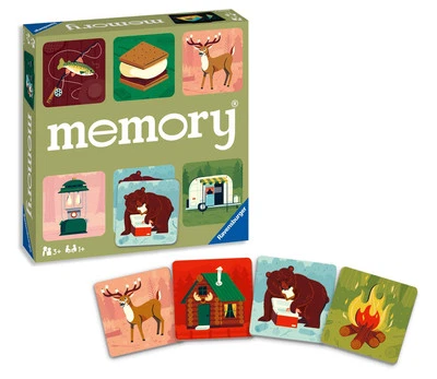 Ravensburger Great Outdoors Memory Game Fun Educational for Kids 48 Tiles - Image 1 of 4