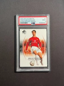 2004 SP Authentic Manchester United #7 Cristiano Ronaldo PSA 9 BJWWL - Picture 1 of 2