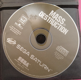 Mass Destruction Sega Saturn Game Disc Only