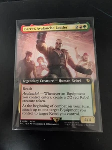 Barret, Avalanche Leader English Magic the Gathering MTG Commander, NM Regular - Picture 1 of 1
